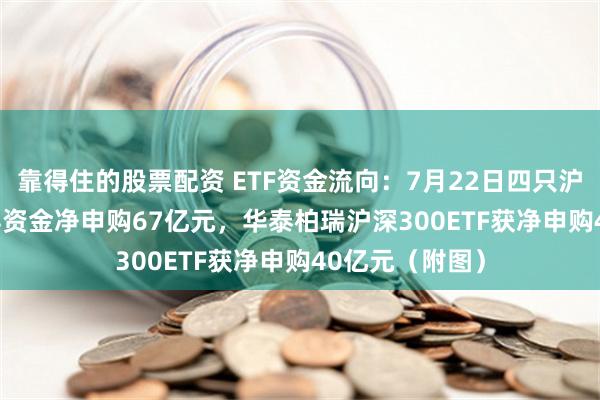 靠得住的股票配资 ETF资金流向：7月22日四只沪深300ETF获得资金净申购67亿元，华泰柏瑞沪深300ETF获净申购40亿元（附图）