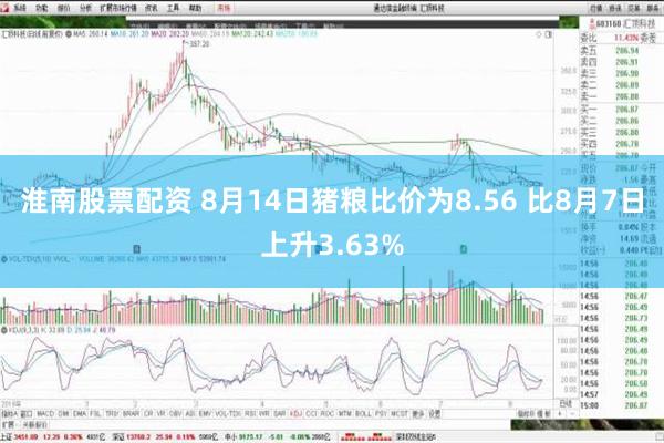 淮南股票配资 8月14日猪粮比价为8.56 比8月7日上升3.63%